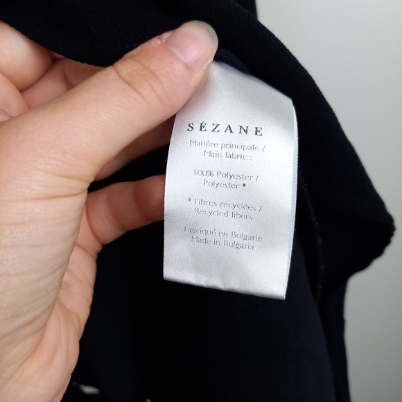 Sézane Aurora Mini Dress in Black EU 34 / UK 6 - Picture 12 of 12